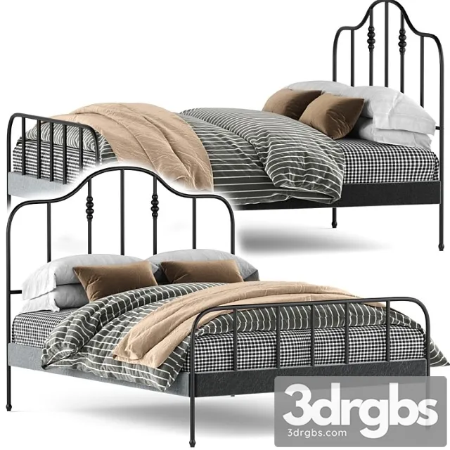 Ikes sagstua bed 2 3D Model Download