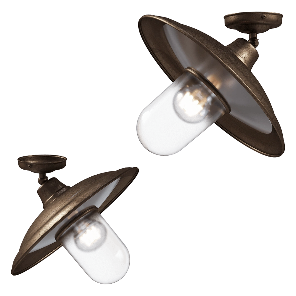Il Fanale – Ceiling lamp Barchessa 220.13.ORB 3D Model