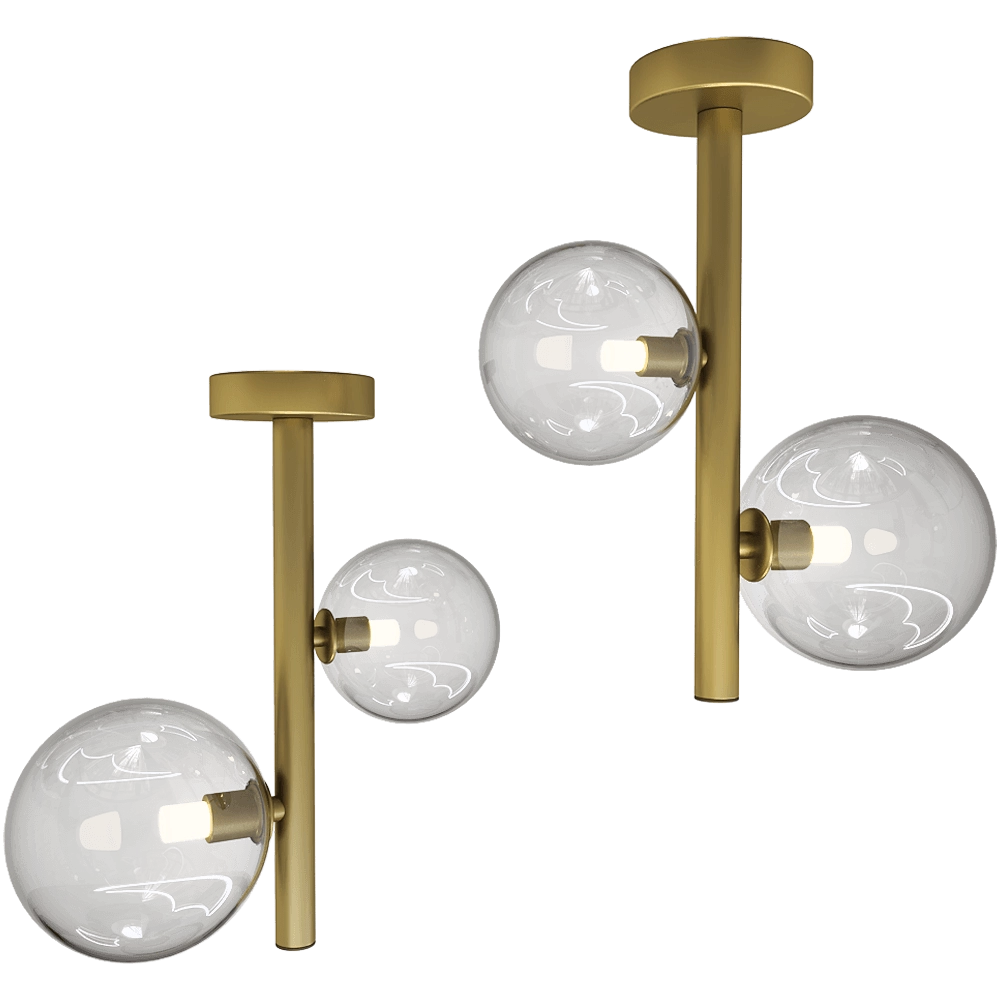 Il Fanale – Ceiling lamp Molecola 275.04.ONT 3D Model