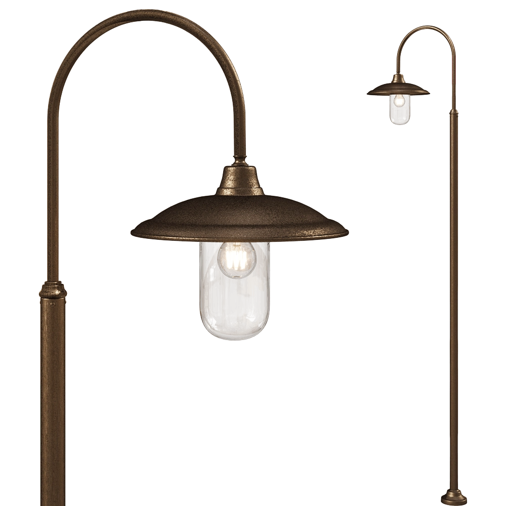 Il Fanale – Floor lamp Barchessa 301.D7.ORB 3D Model Il Fanale – Floor lamp Barchessa 301.D7.ORB 3D Model