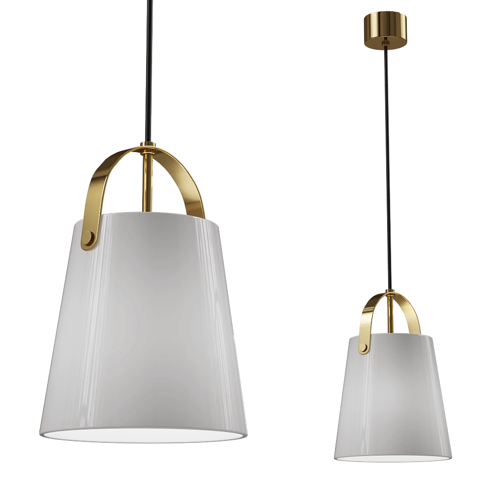 Il Fanale – Pendant lamp Bell 287.01.ONB 3D Model