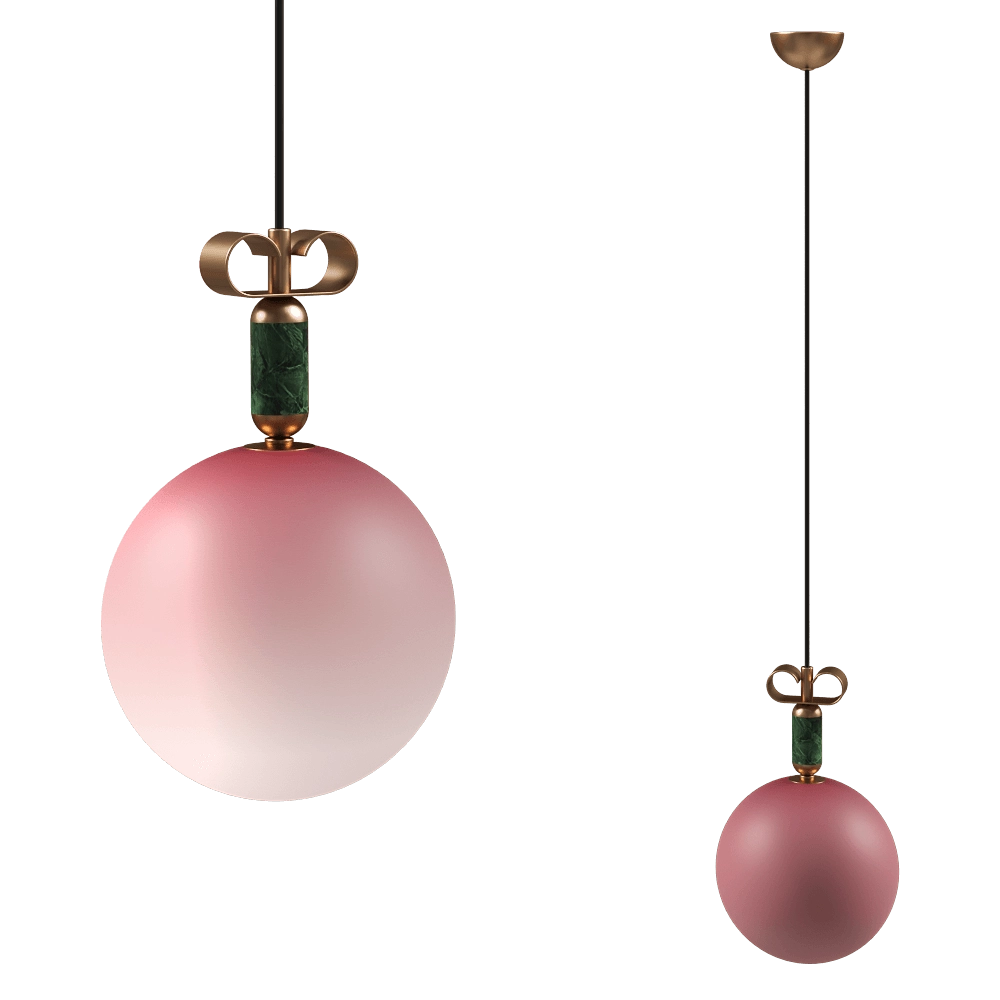 Il Fanale – Pendant lamp Bon Ton Marble N16L3O 3D Model