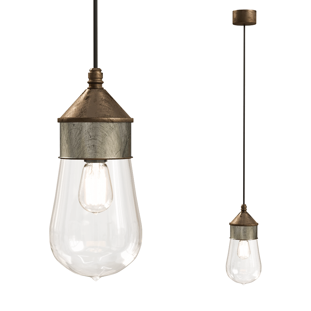 Il Fanale – Pendant lamp Drop 270.03.ORT 3D Model