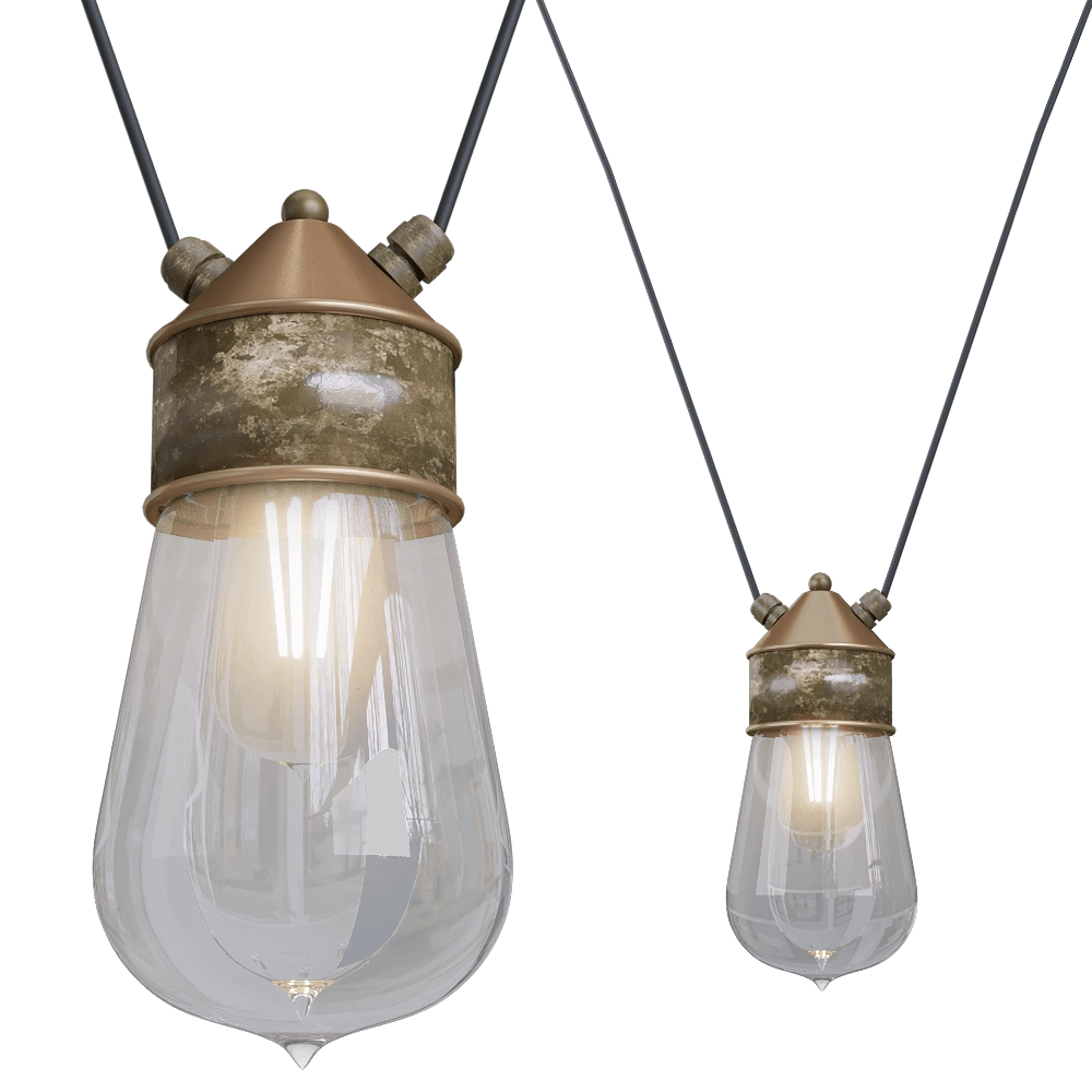 Il Fanale – Pendant lamp Drop 3D Model