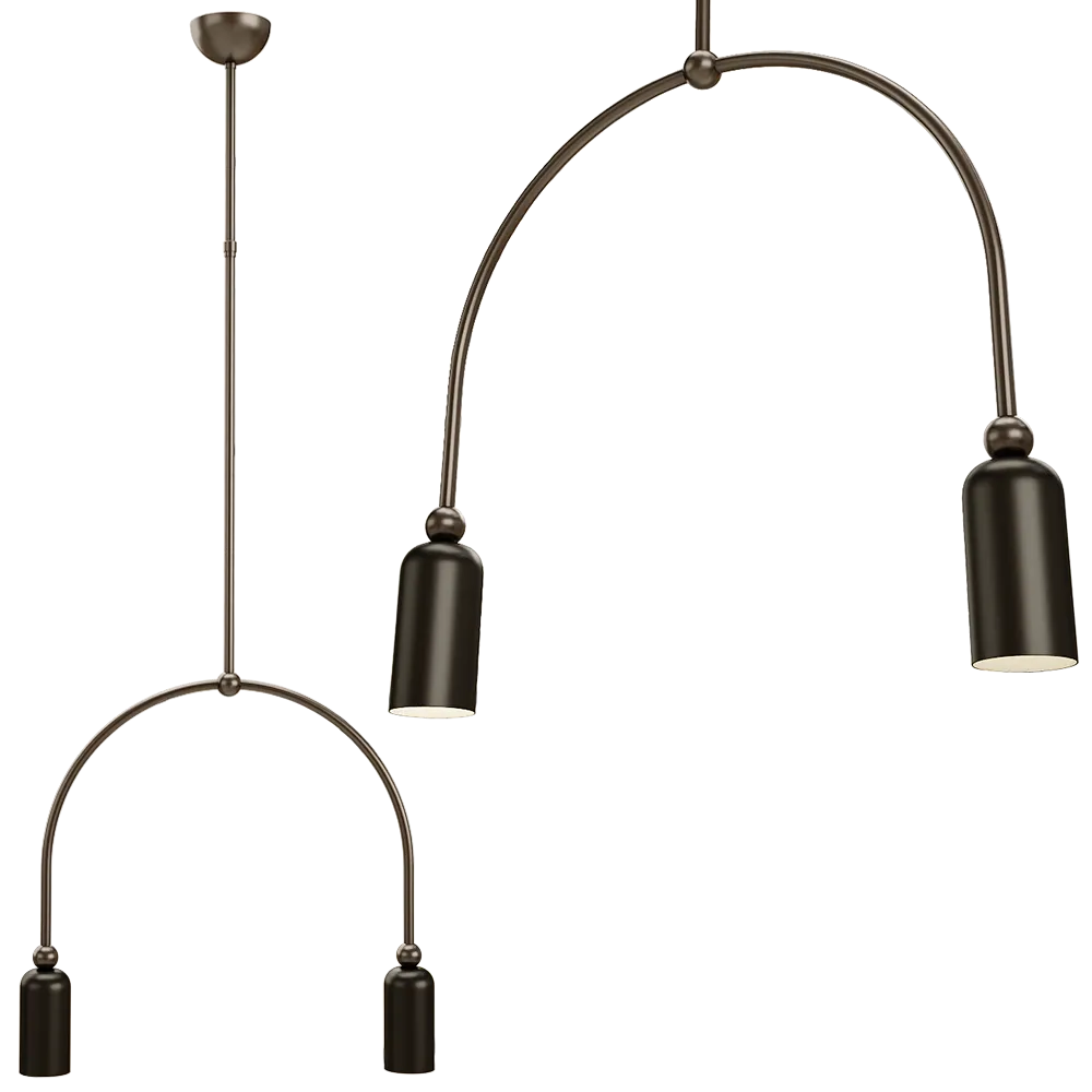 Il Fanale – Pendant lamp Madame 288.03 3D Model Il Fanale – Pendant lamp Madame 288.03 3D Model