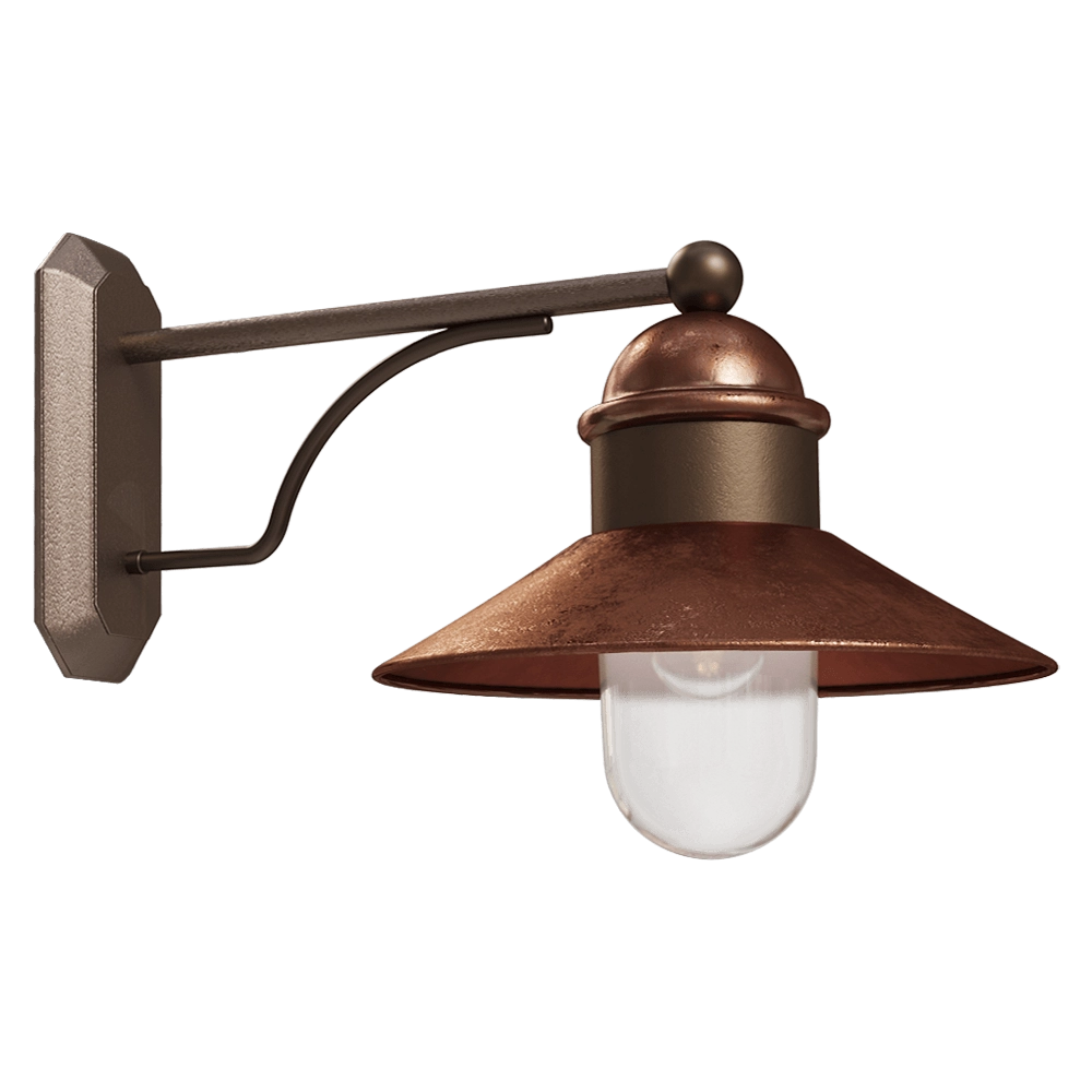 Il Fanale – Wall lamp Borgo 244.25.ORB 3D Model