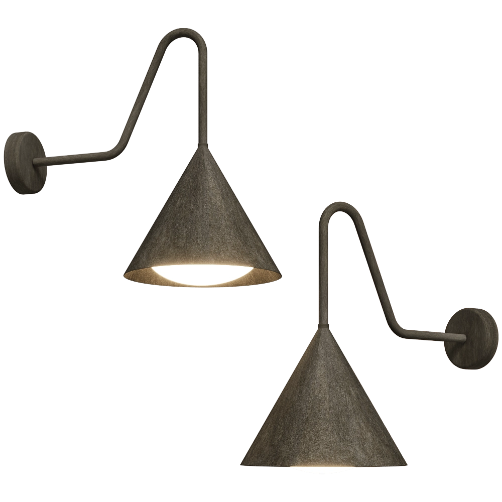 Il Fanale – Wall lamp Cone 286.17.OOB 3D Model Il Fanale – Wall lamp Cone 286.17.OOB 3D Model