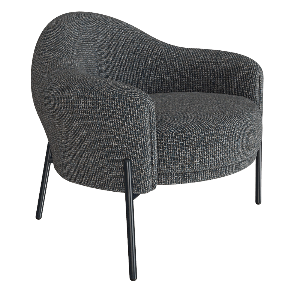 IL Loft  – Armchair Quentin QU 80 3D Model