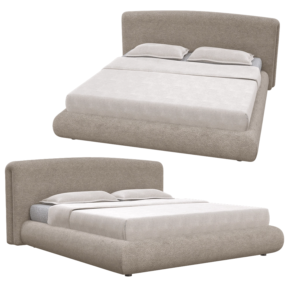 IL Loft – Bed QUENTIN 3D Model IL Loft – Bed QUENTIN 3D Model