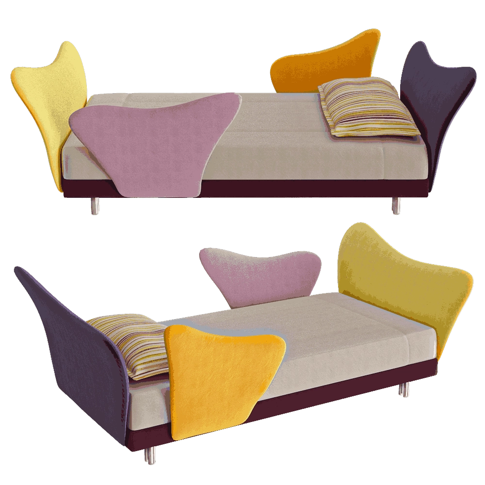 IL Loft  – Chaildren’s bed Flower Letto 3D Model