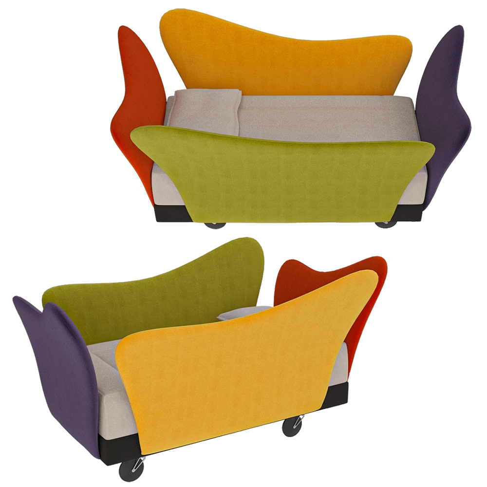 IL Loft  – Children’s bed Flower Culla 3D Model