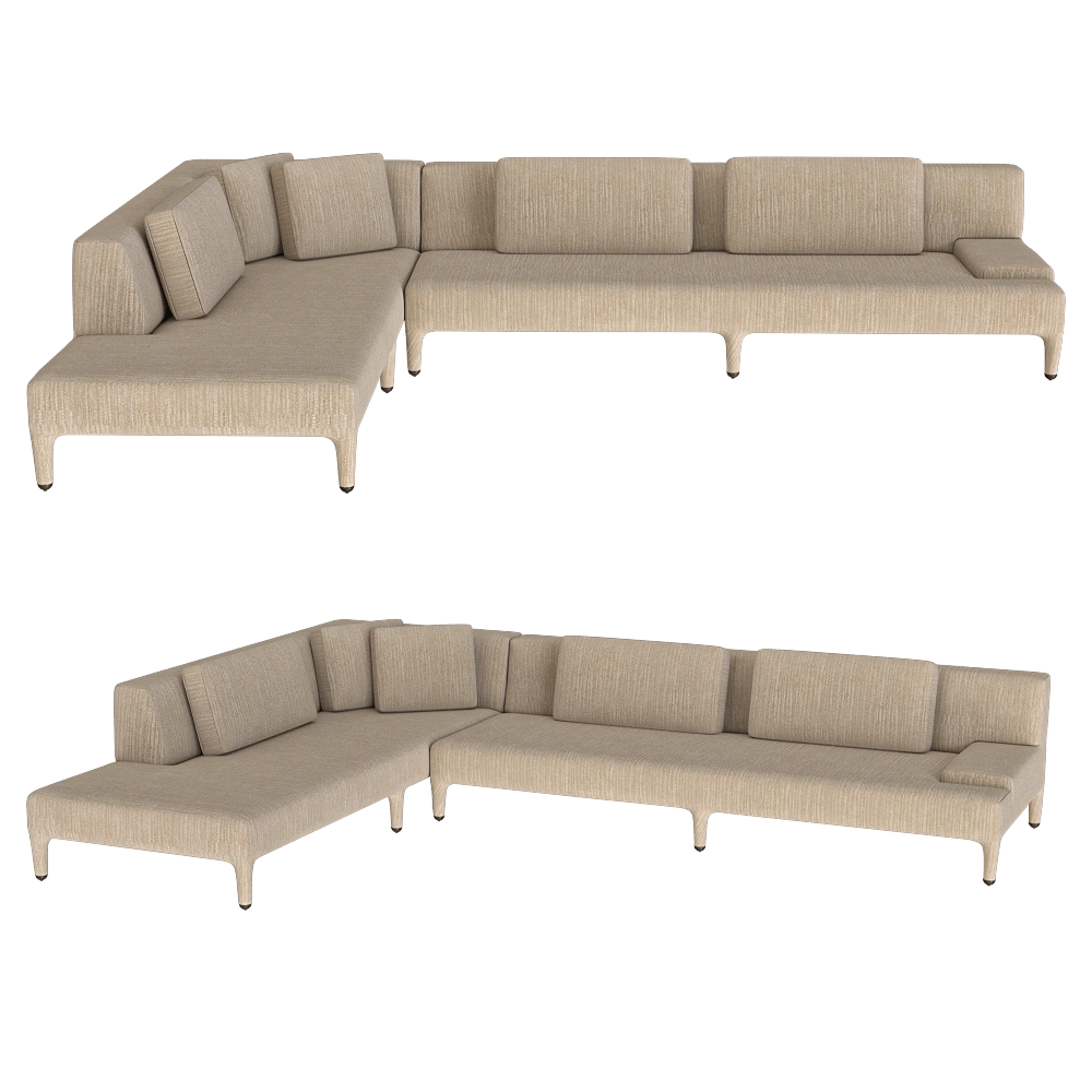 IL Loft  – Sofa Delta Angolare 3D Model