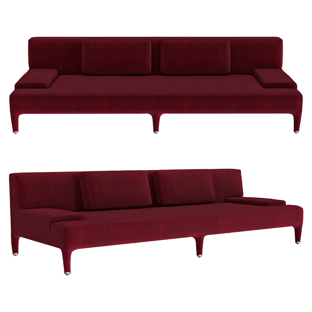 IL Loft  – Sofa Delta Lineare 3D Model