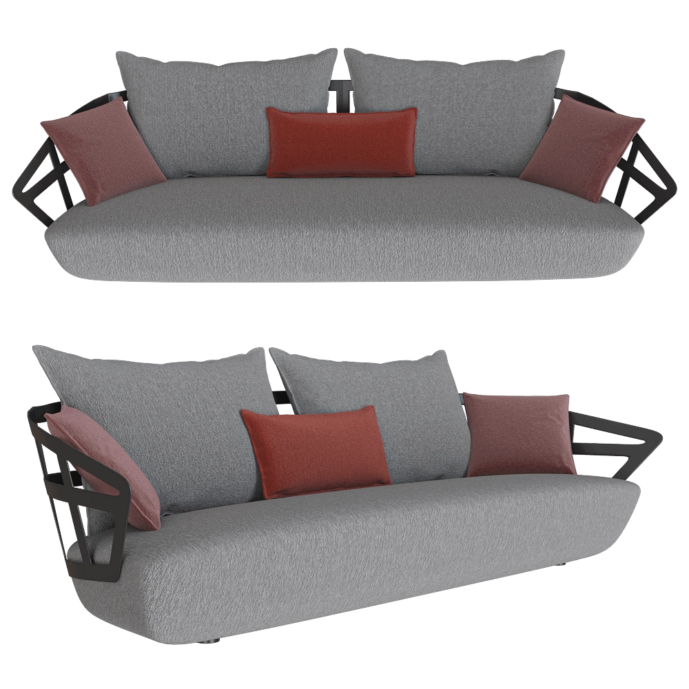 IL Loft  – Sofa  Flame 3D Model