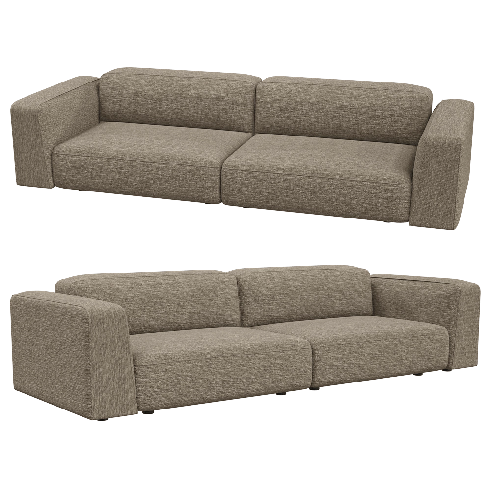 IL Loft – Sofa Modular lineare 3D Model IL Loft – Sofa Modular lineare 3D Model