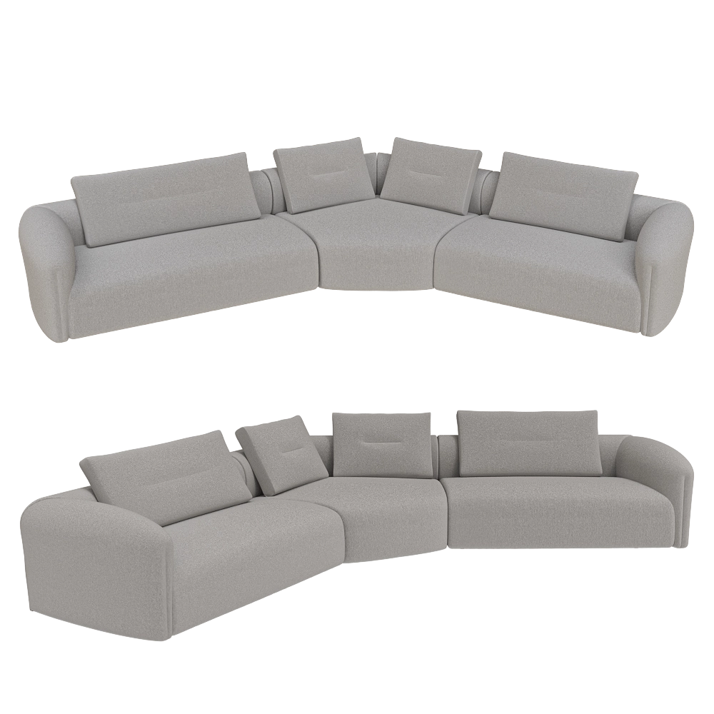 IL Loft  – Sofa Quentin Angolare 3D Model