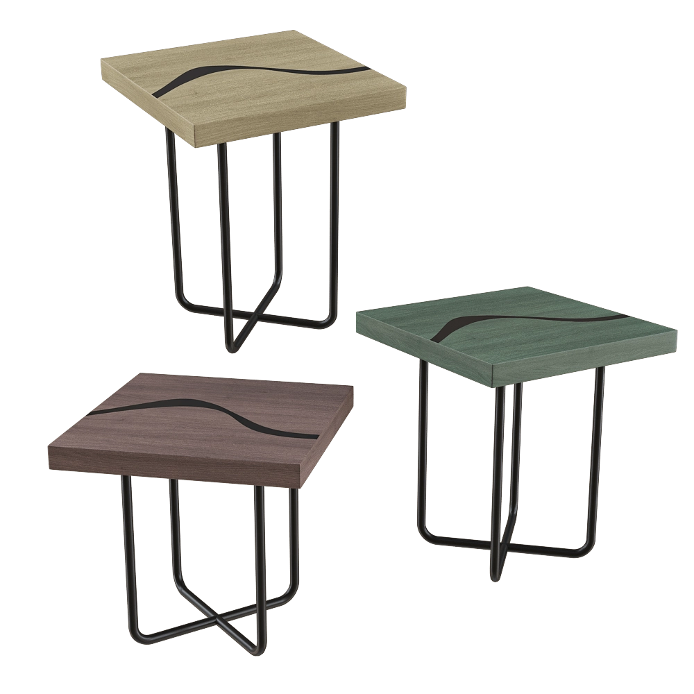 IL Loft – Table Vega square small 3D Model IL Loft – Table Vega square small 3D Model