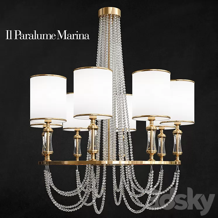 IL Paralume Marina chandeliers 3D Model IL Paralume Marina chandeliers 3D Model