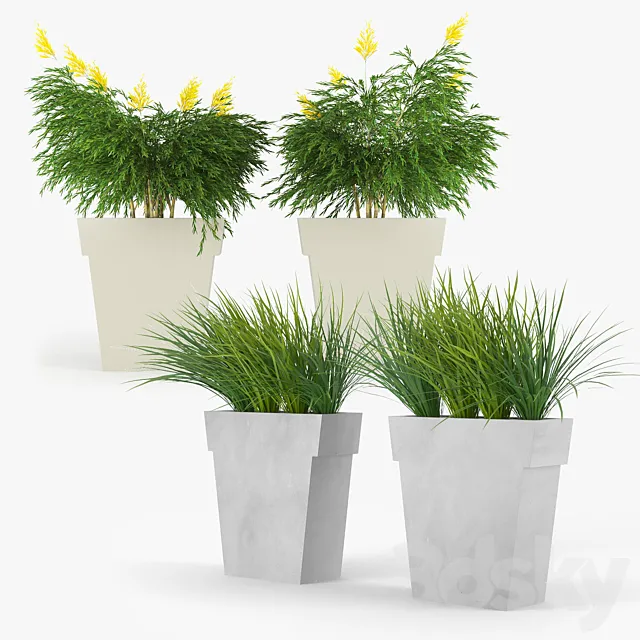 IL VASO OUTDOOR PLANTER 3D Model IL VASO OUTDOOR PLANTER 3D Model