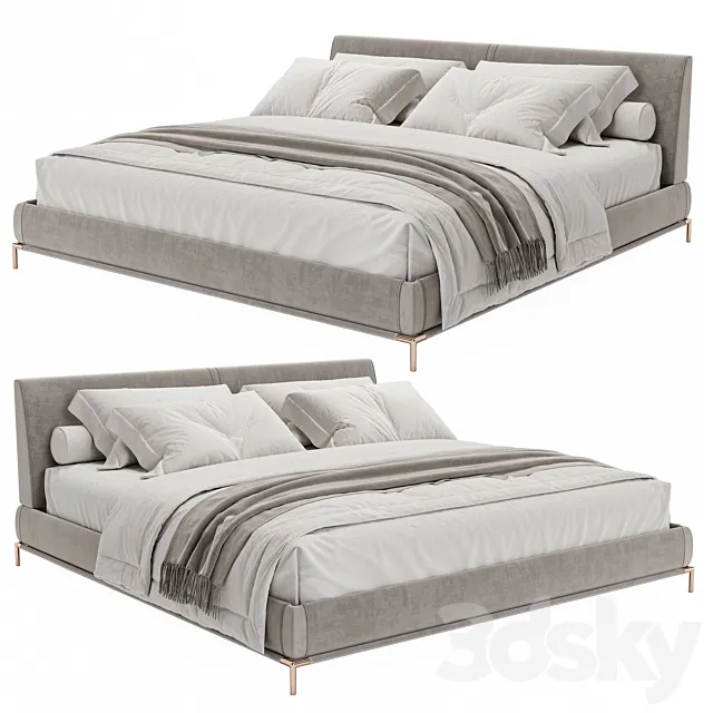 ilalian bed 3D Model ilalian bed 3D Model