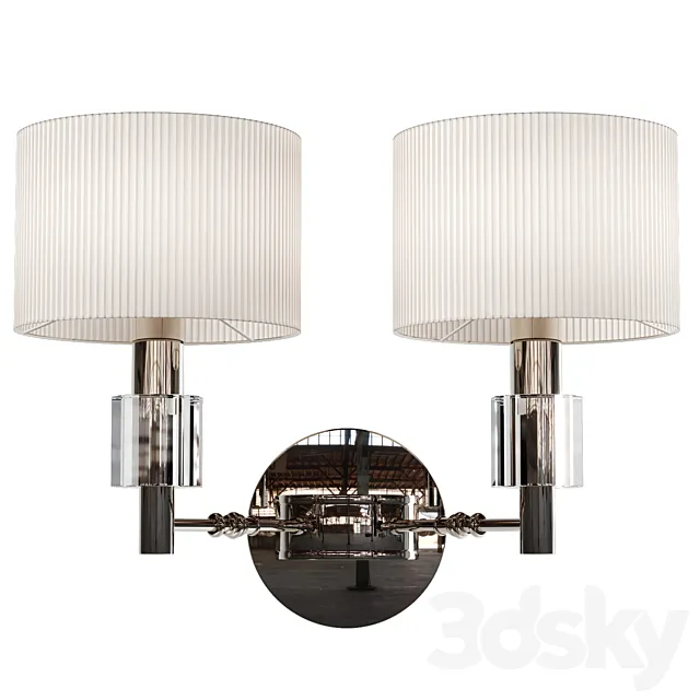 iLamp Alexa W2404-2 Nickel 3DModel iLamp Alexa W2404-2 Nickel 3DModel