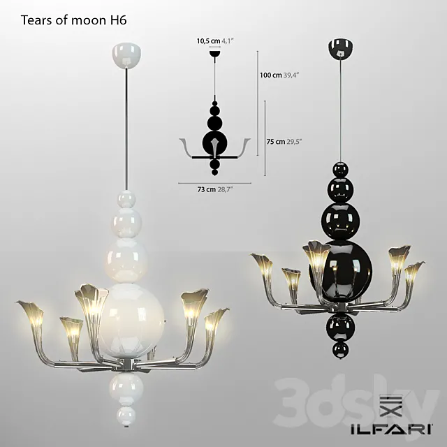 ILFARI. TEARS FROM The MOON H5 3D Model ILFARI. TEARS FROM The MOON H5 3D Model
