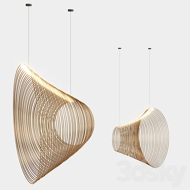 ILLAN Led Chandelier 3D Model