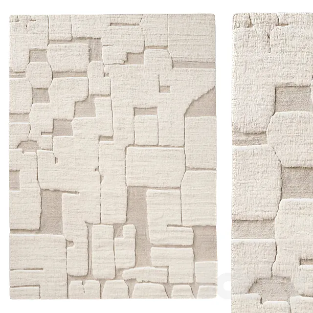 ILYAS WOOL RUG 3D Model