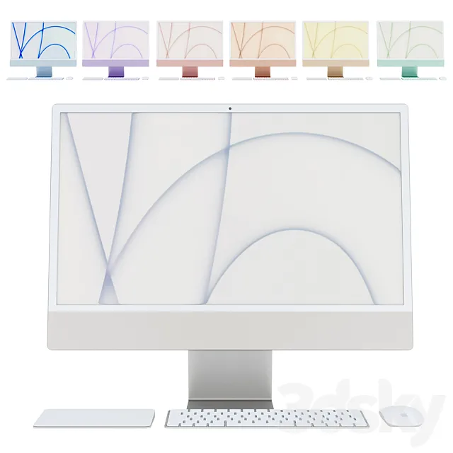 iMac 24 3DModel
