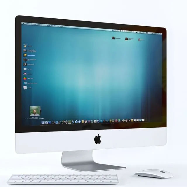 IMac 27 inch with retina 5k display 3D Model