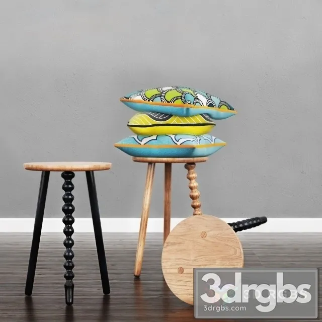 Imperfect Stool 3D Model Download Imperfect Stool 3D Model Download