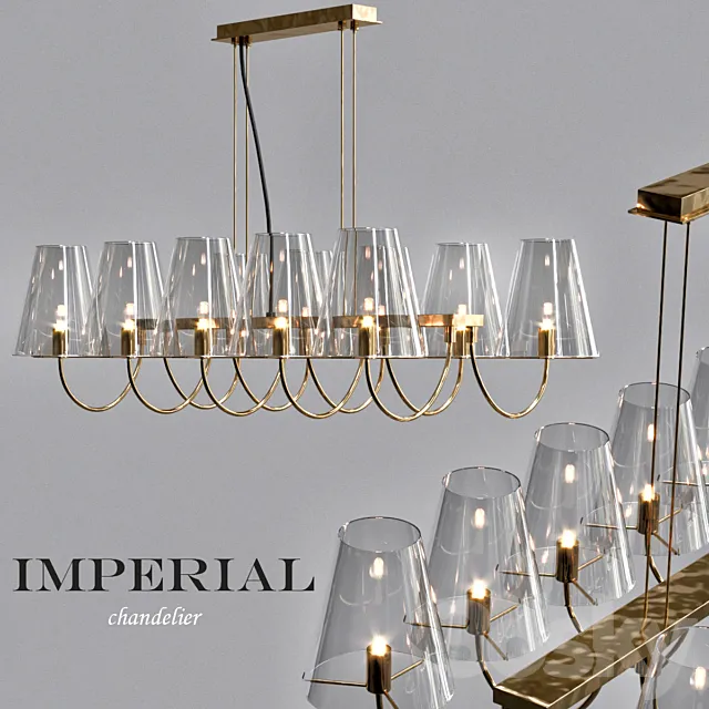 Imperial Chandelier 10 3DModel Imperial Chandelier 10 3DModel