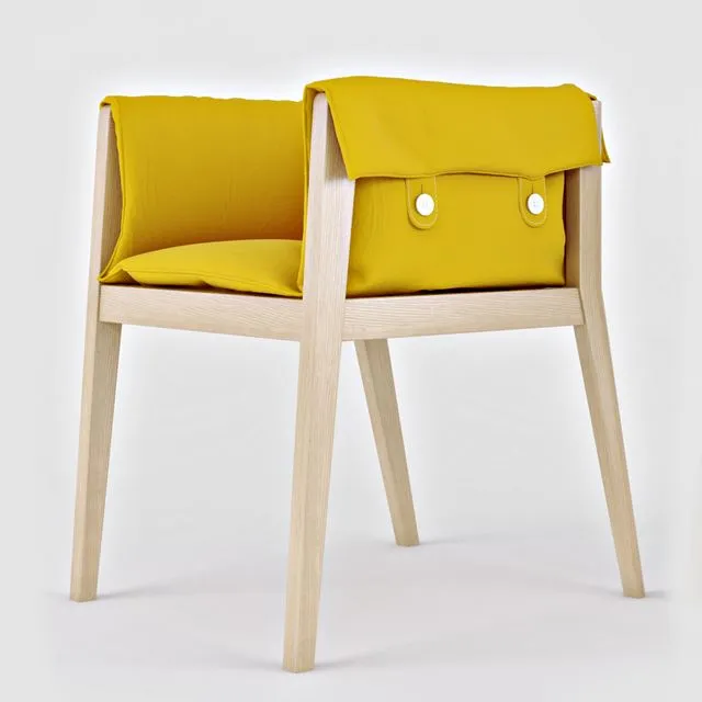 In Dress – Chair 3D Model