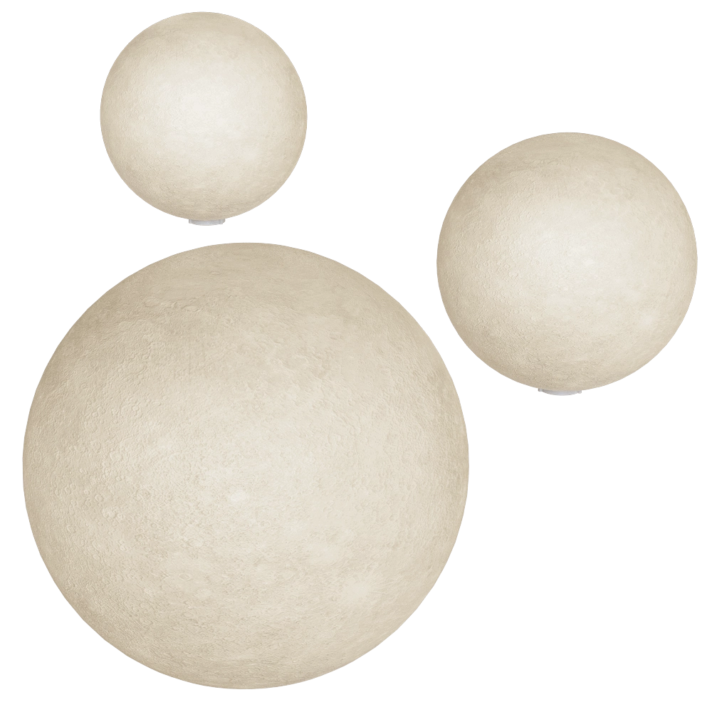 In-es.artdesign – Floor lamp Ex.Moon 3D Model