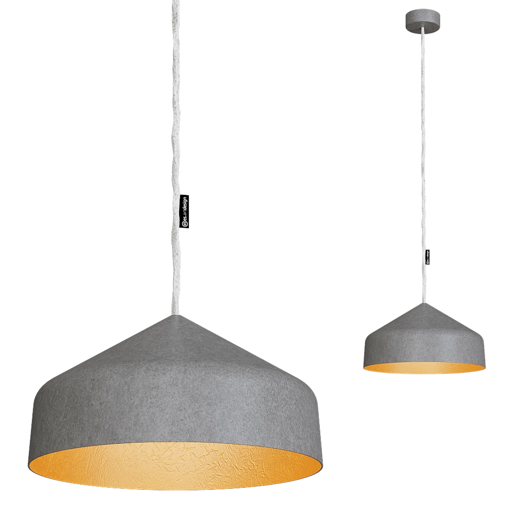 In-es.artdesign – Pendant lamp Cyrcus cemento 3D Model