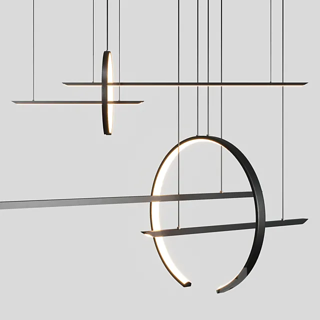 IN & OUT lamp 3DModel