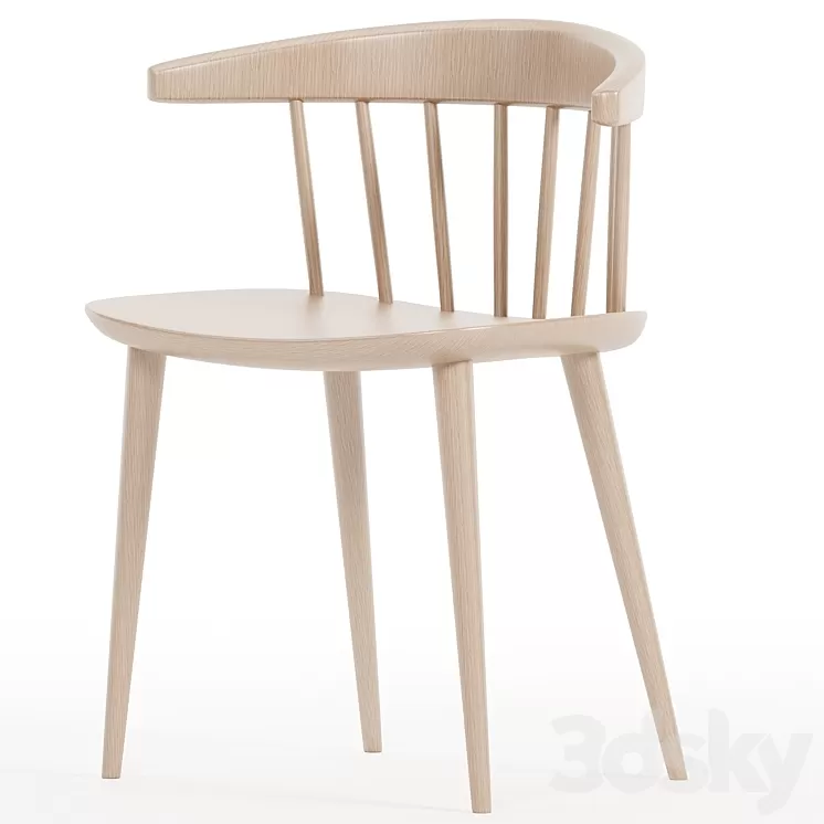 In Stock HAY J104 Chair 3D Model Free Download