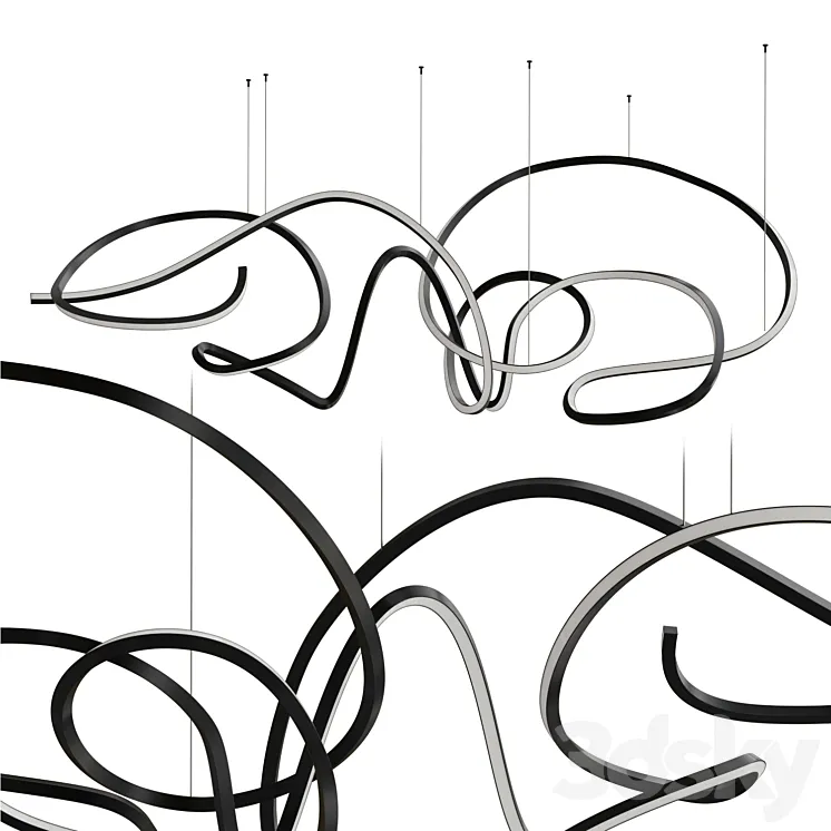 Inari Light by Cameron Design House 3D Model Free Download