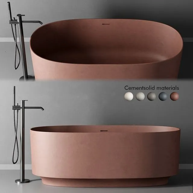 Inbani Arc Bathtub 3D Model