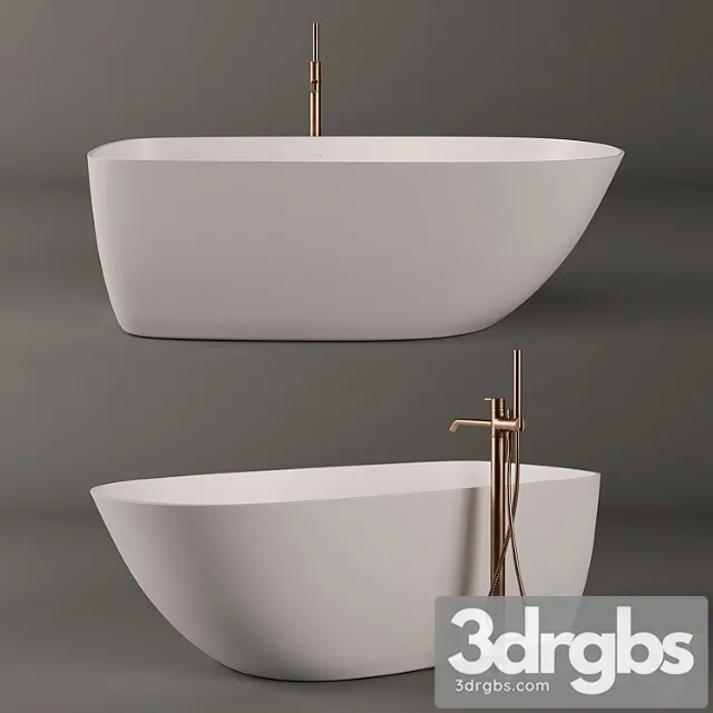 Inbani Forma Bathtub 1 3D Model Download
