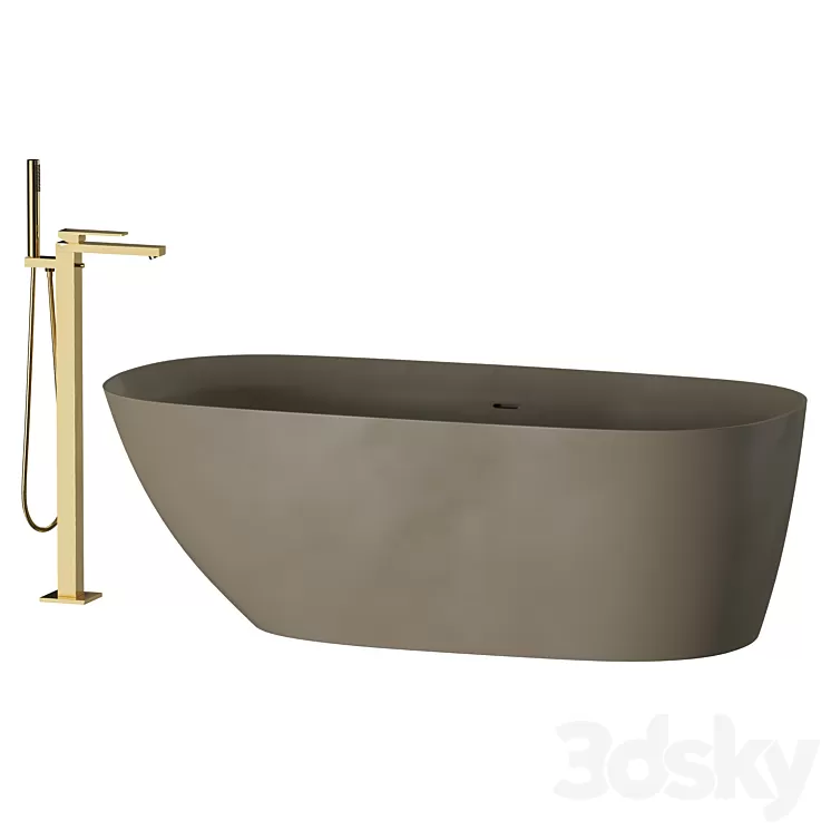 INBANI Forma Bathtub 3D Model Free Download INBANI Forma Bathtub 3D Model Free Download