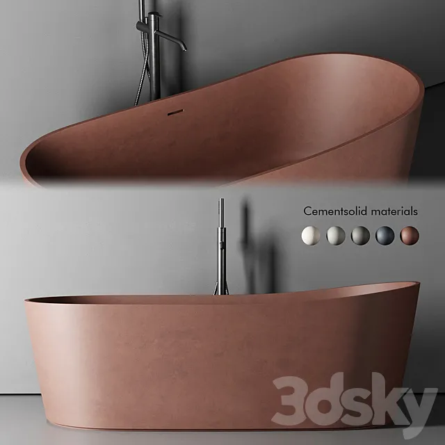 Inbani giro bathtub 3DModel
