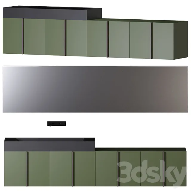 INBANI Paral 3 furniture units 3DModel INBANI Paral 3 furniture units 3DModel