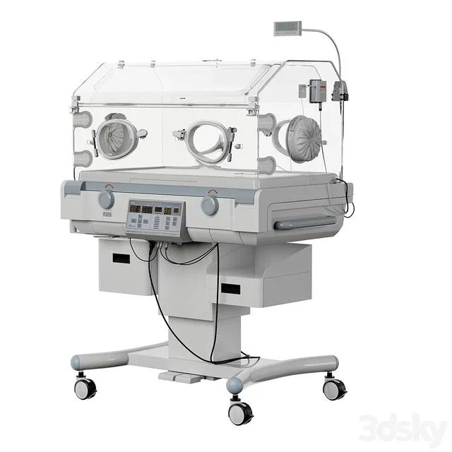Incubator for newborns of JW Medical i-1000 3D Model