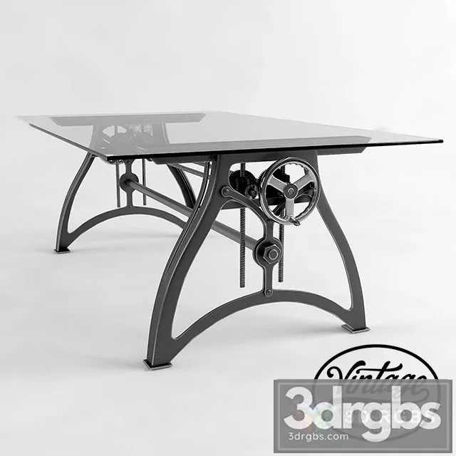 Indastr Table 3D Model Download
