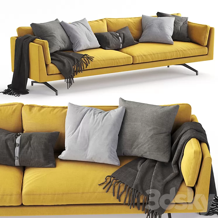 Indera sofa Fauve 3D Model