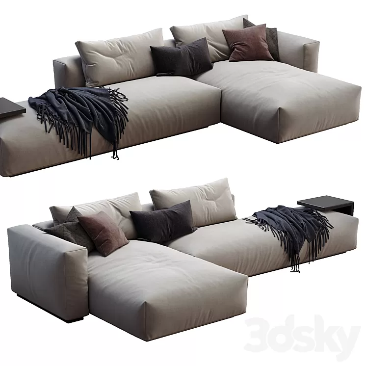 Indera Sofa Sintese 3D Model