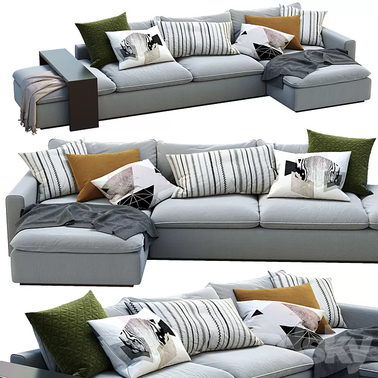 Indera Sofa Weeknd 3D Model