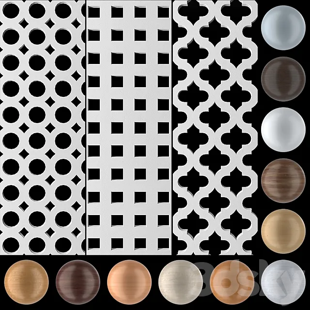 India circo quad 10-20. Perforated panels. Arkmaster 3D Model India circo quad 10-20. Perforated panels. Arkmaster 3D Model