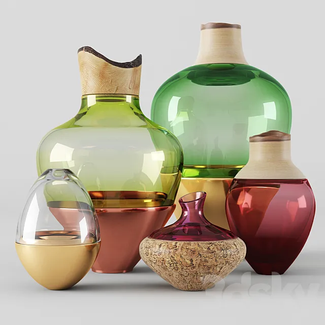 India Staking Vessels from Utopia and utility 3DModel